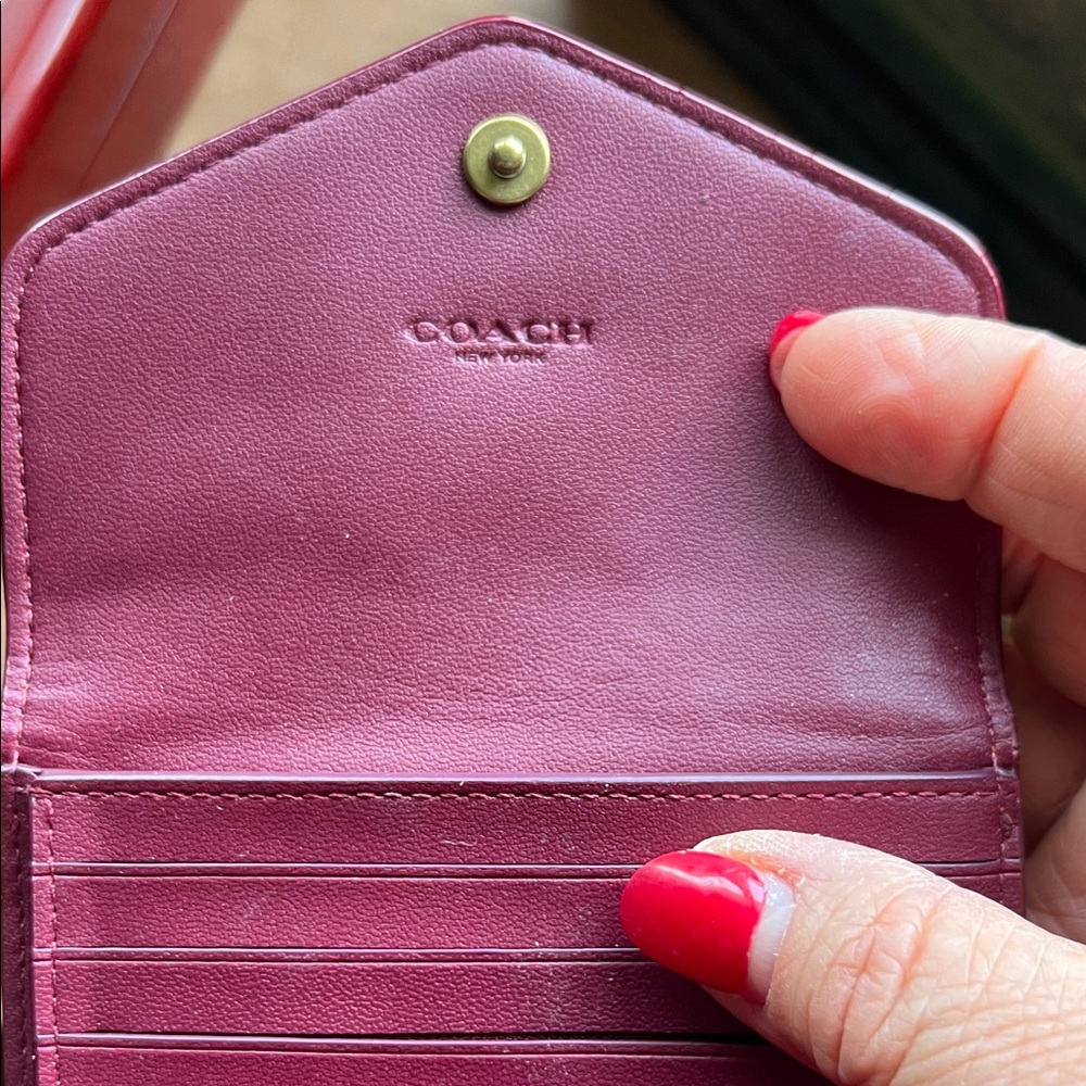 Coach Willow Signature Canvas Tote Bag and matching wallet - Picture 12 of 14